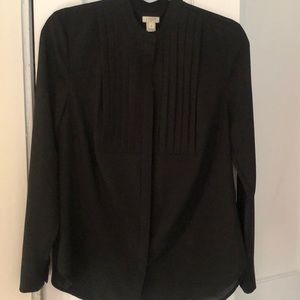 Black J Crew Blouse